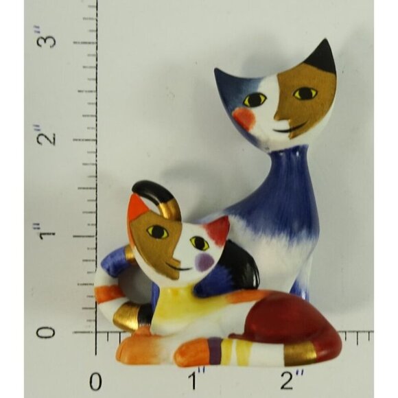 Lidia and Lidio Cat Figurine Goebel Rosine Wachtmeister - Picture 6 of 7